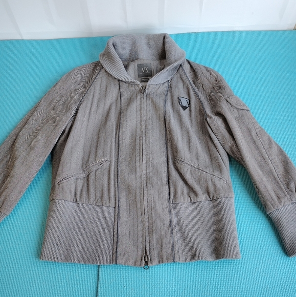 A/X Armani Exchange Women's 3/4 Sleeve Jacket Size L - Picture 5 of 13